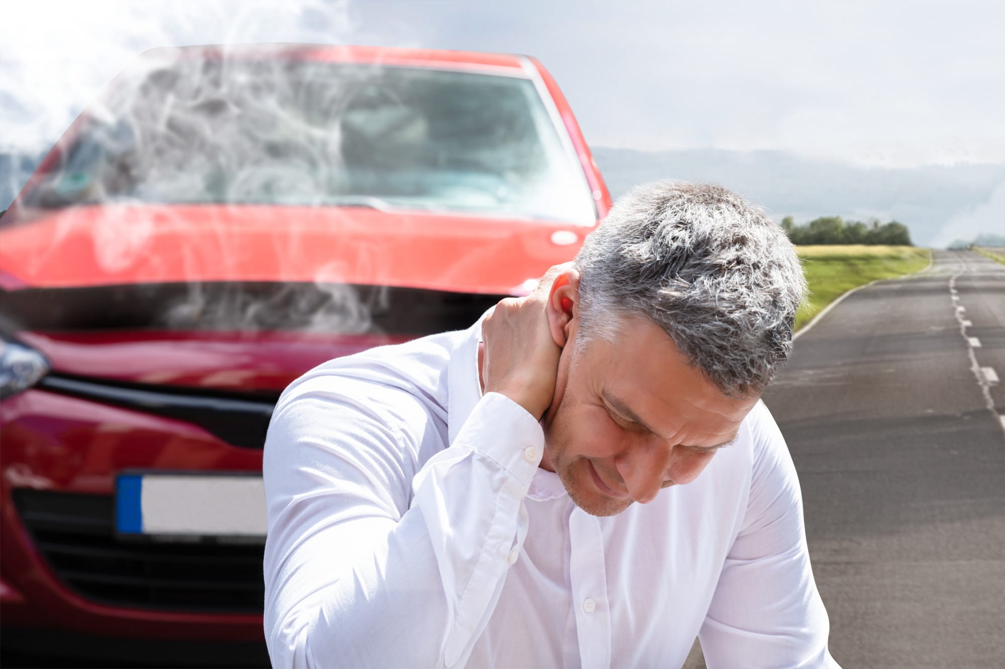 neck pain after a car accident