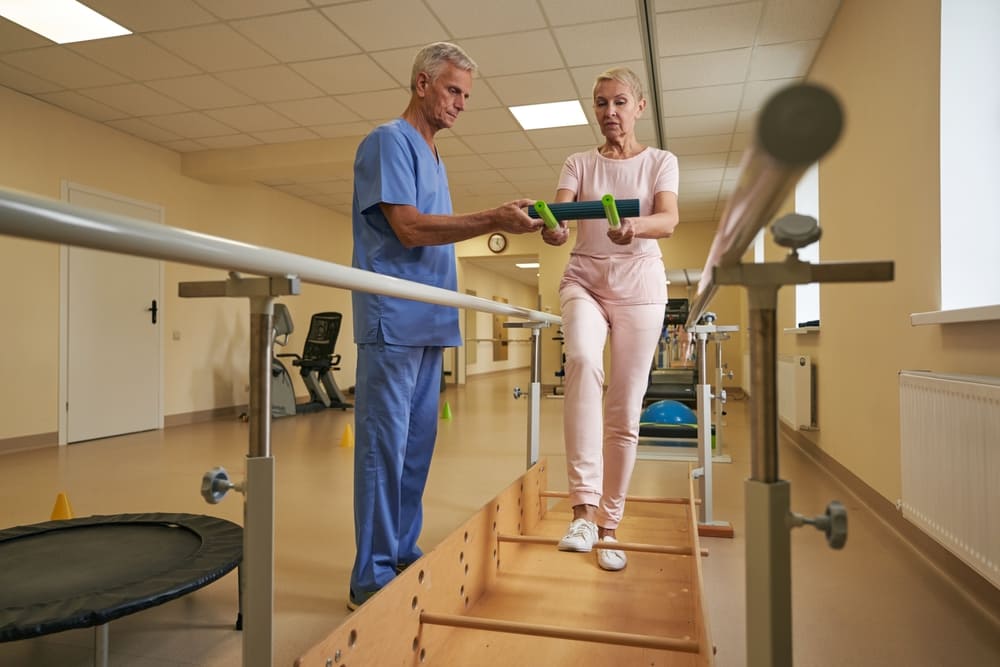 Fisioterapia para problemas al caminar